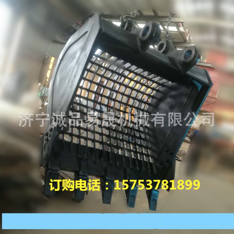 生产 网格挖斗 筛石斗 格栅斗 清淤斗