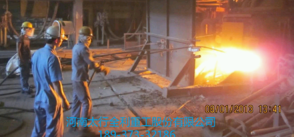 高效率水平连续加料电弧炉废钢预热装置