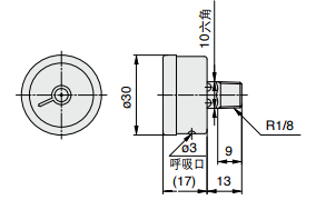 日本SMC压力表G33-10-01