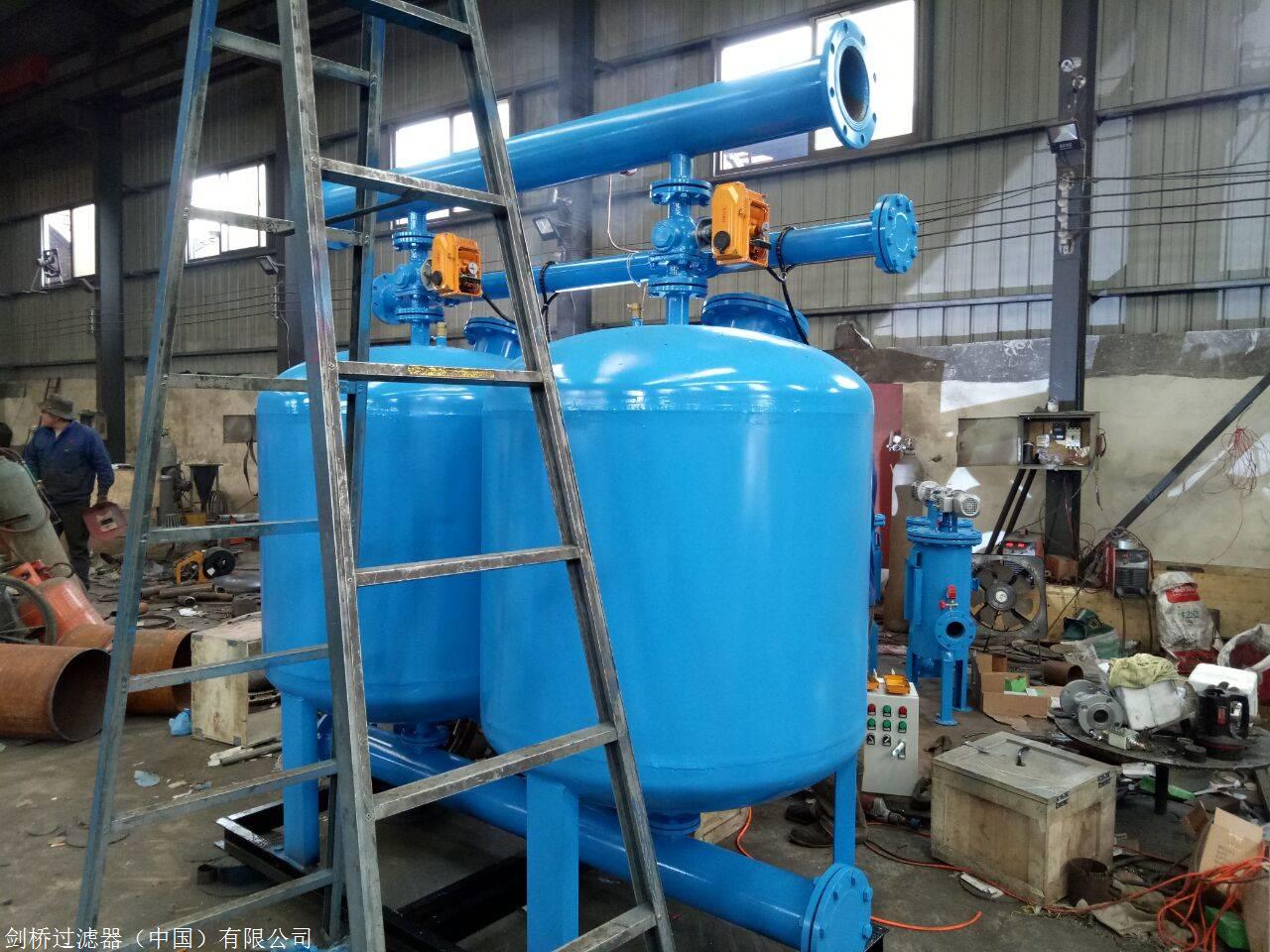 自动化dn400浅层砂过滤器优点详述