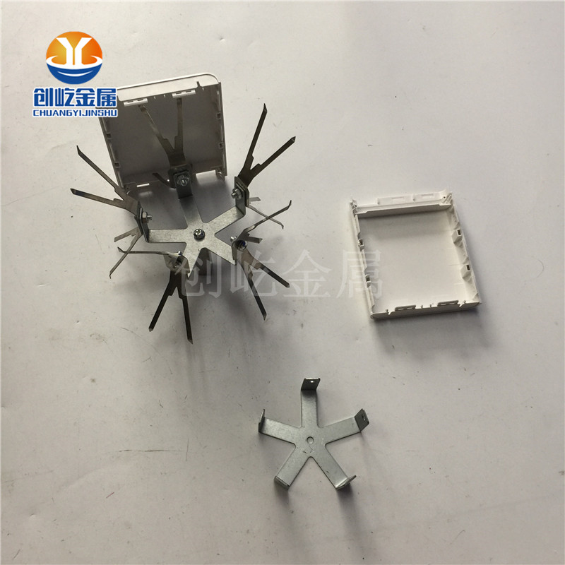 40方管5竖90配CY53 产品表面喷油