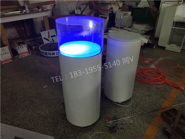 锁展示架易县帅鹰指纹锁方柜装修图片