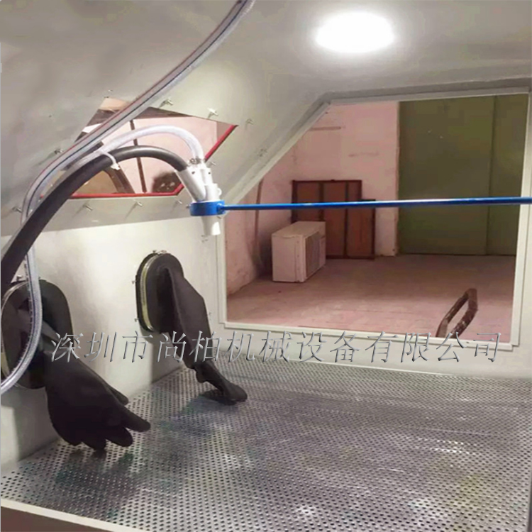深圳厂家直销9060手动喷砂机去氧化皮残