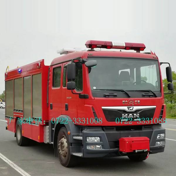 德国曼jdf5160gxfap40型压缩空气泡沫消防车