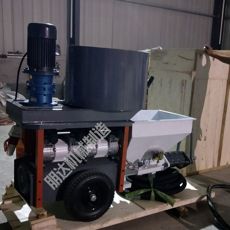 小型380v多功能内外墙水泥砂浆喷涂机