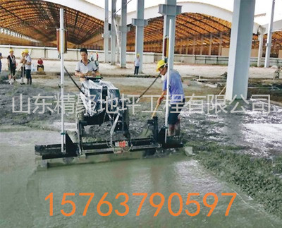 山东精聚大型伸缩臂激光整平机