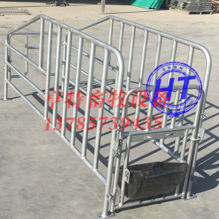 养猪定位栏带复合漏粪板猪用限位栏