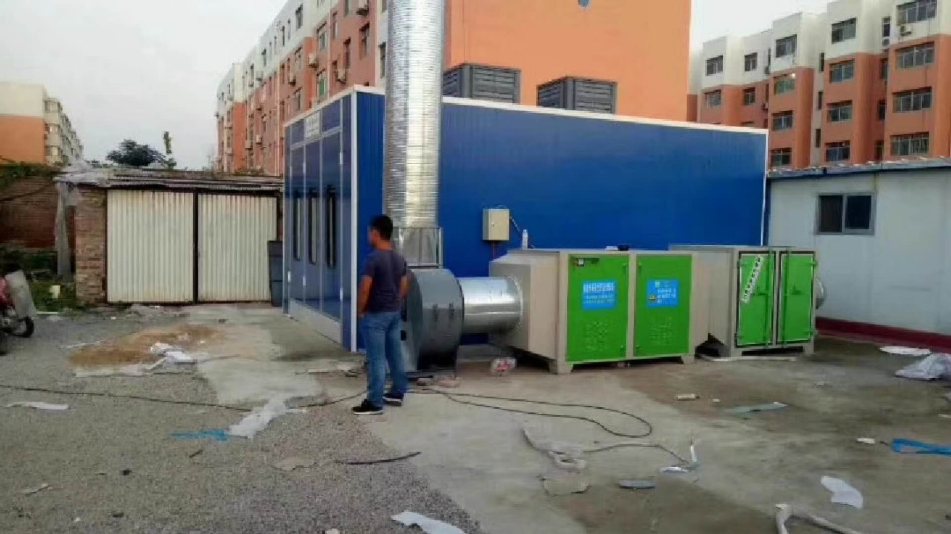汽车烤漆房钣金喷漆房高温房环保型汽车烤漆