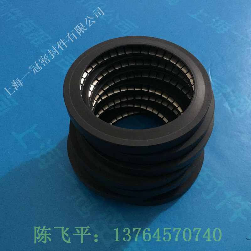 改性四氟阀门密封圈 PTFE内端面泛塞封