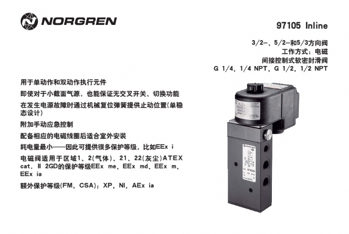 产品规格HERION速关电磁阀S6VH10G2000160V24VD