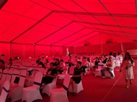 中式婚礼篷房图片
