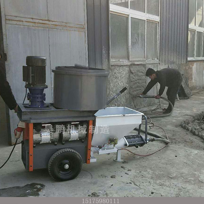 粉刷喷涂机在建筑工地的使用效果