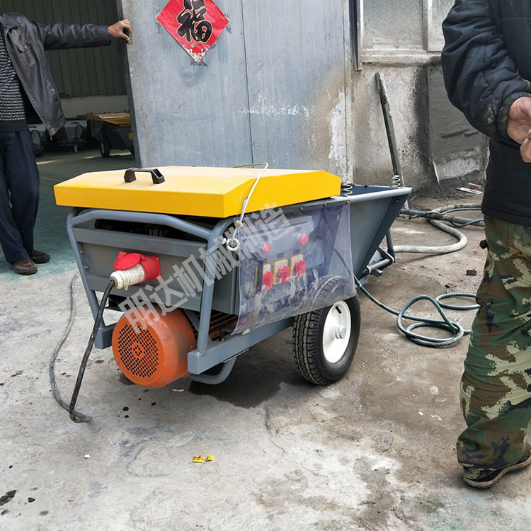 全自动小型外墙水泥砂浆喷涂机自动喷涂机