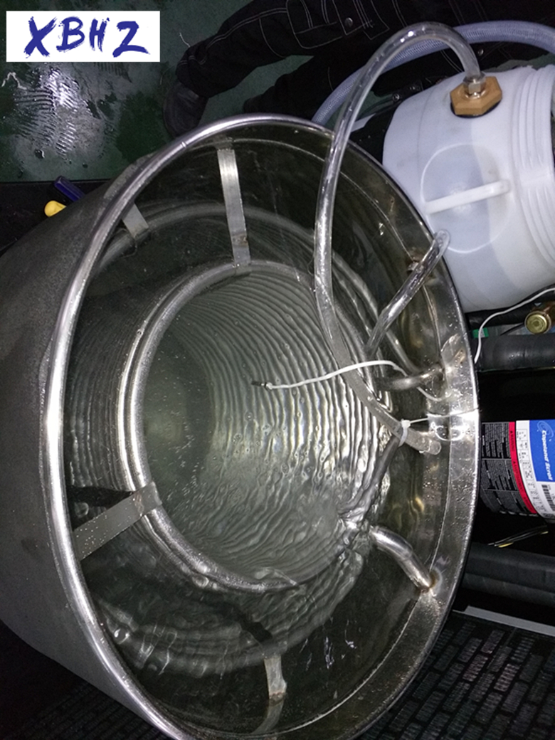 不锈钢盘管激光冷水机盘管家酿啤酒麦芽冷却