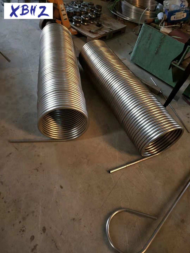 厂家供应不锈钢换热盘管工业冷水机盘管