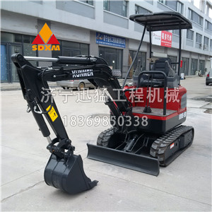 旱厕改造挖坑专用小型挖掘机 多功能迷你挖