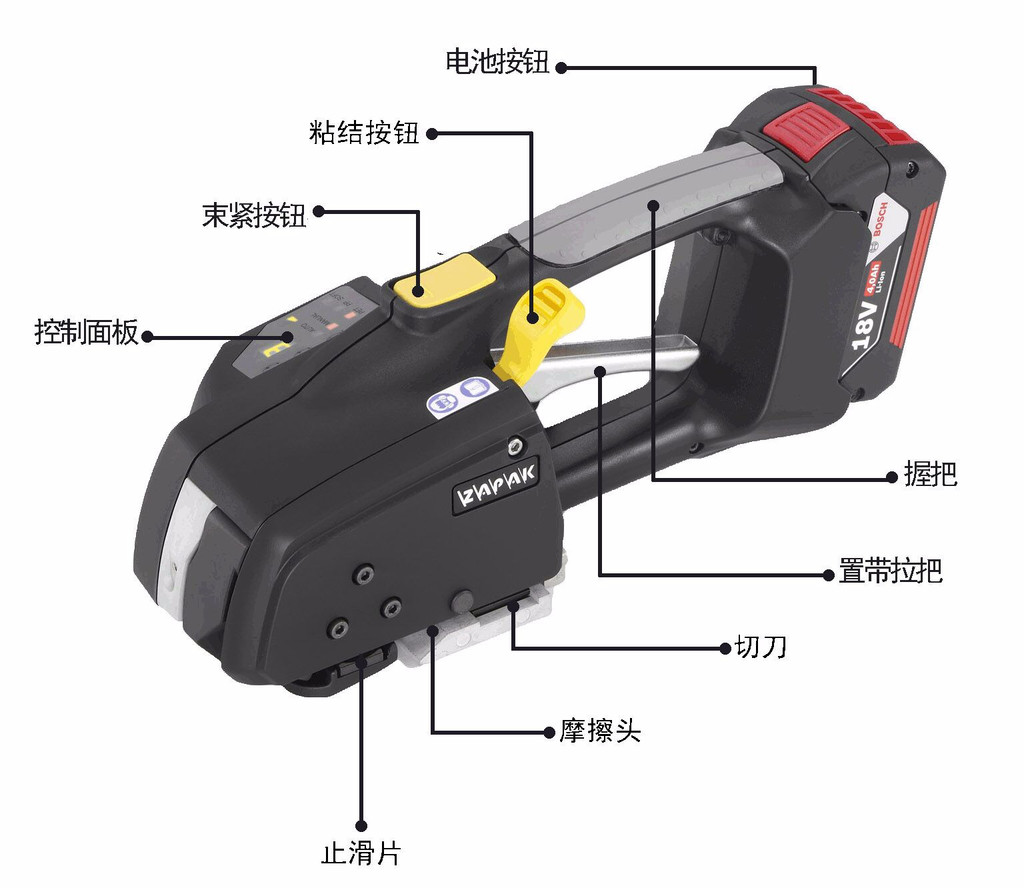 ZAPAK ZP93A 电动手提式打包机