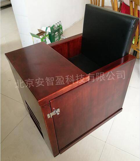 围栏式木质审讯椅,询问椅厂家