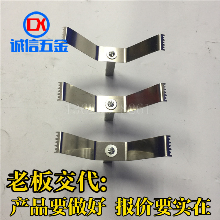 多齿挂具弹簧扣CY171 转盘弯头不锈钢