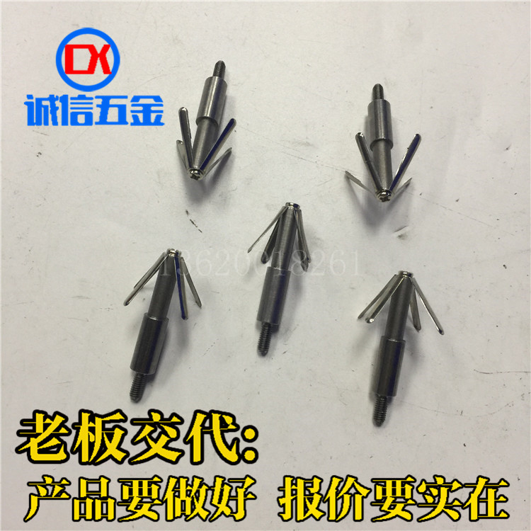 多齿挂具弹簧扣CY171 转盘弯头不锈钢