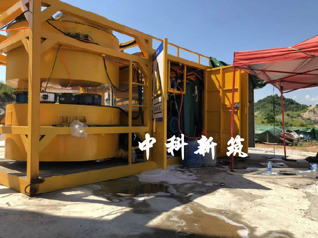 高速公路回填泡沫混凝土设备工作站一键启动