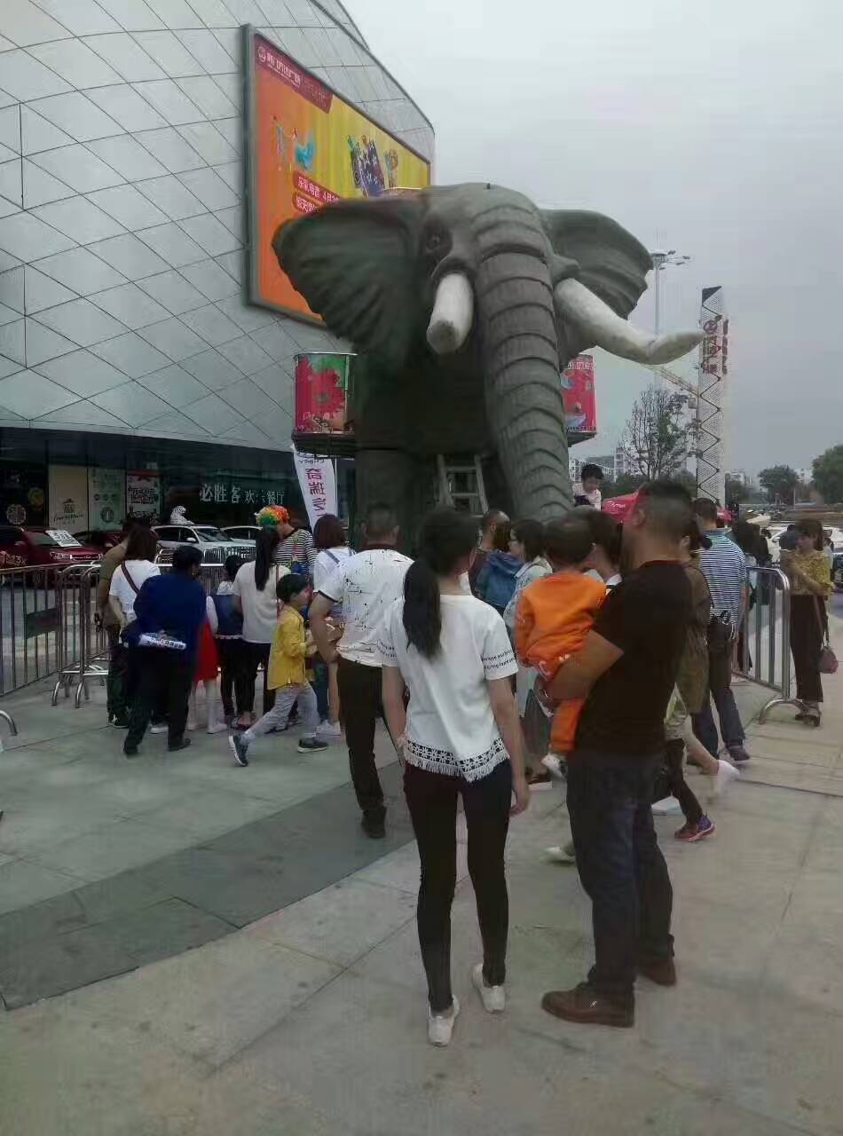超高人气机械大象出租