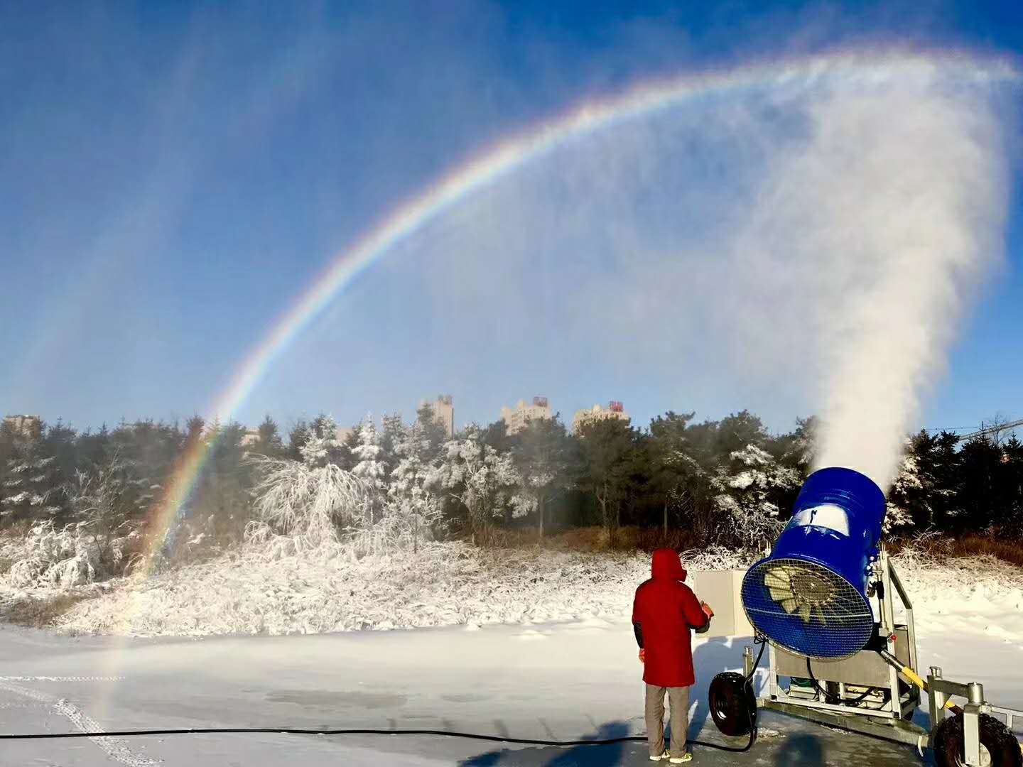供应厂家直销2019款造雪机 造雪质量高