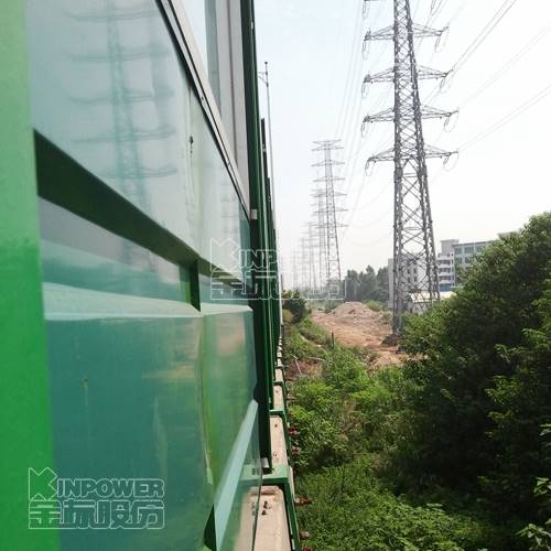 陕西高速路上噪音治理方案 玻璃钢隔声屏障厂家