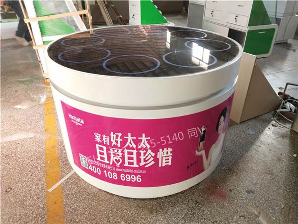 小嘀智能锁展柜西青精品指纹锁柜台厂家