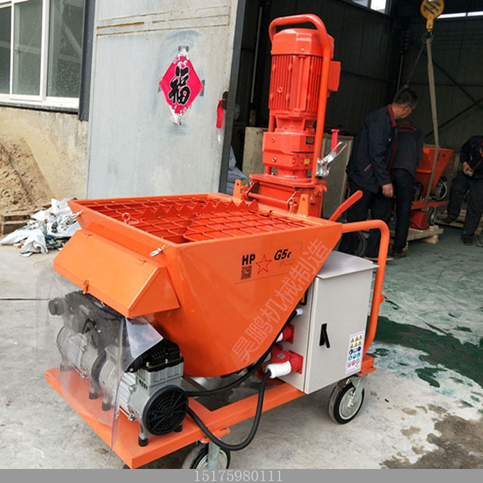 砂浆喷涂机掀起建筑行业的新潮流