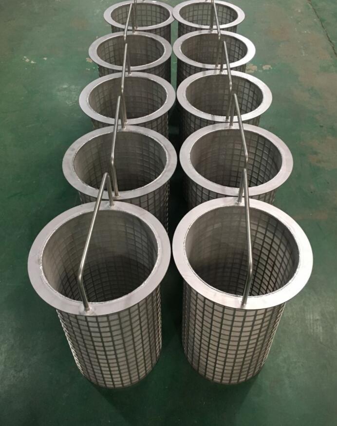 定做船舶船用中央不锈钢海水筒形过滤网