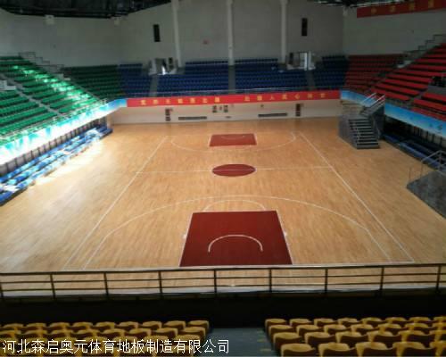 实木运动地板铺设 室内体育馆实木运动地板品牌 体育运动实木地板