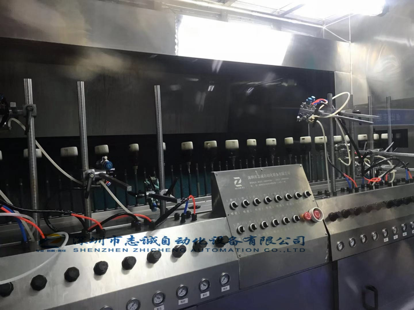 ?UV自动喷油流水线、自动喷漆设备厂直销