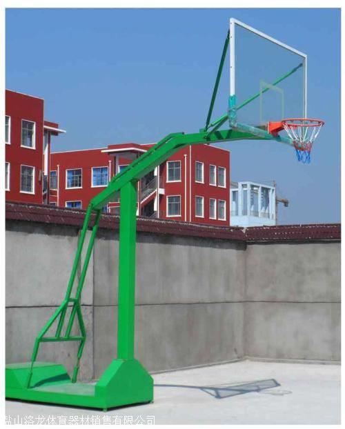 陕西篮球架厂家哪里有 榆林学校广场篮球架价格缩略图