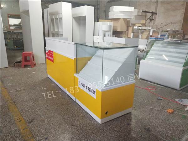 彩漂店柜台天津北辰接待柜供应厂家