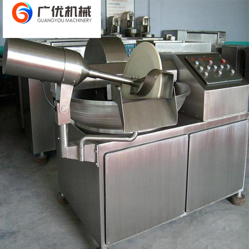 千页豆腐斩拌机 小型肉制品斩拌设备加工