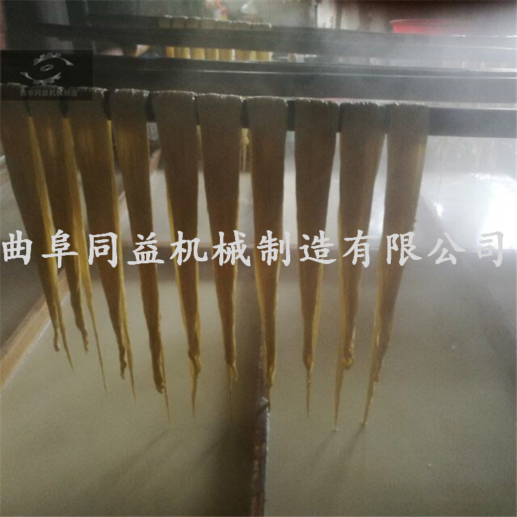 曲阜同益牌腐竹机生产线大型腐竹油皮机报价