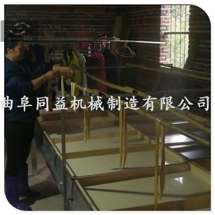 曲阜同益牌腐竹机生产线大型腐竹油皮机报价
