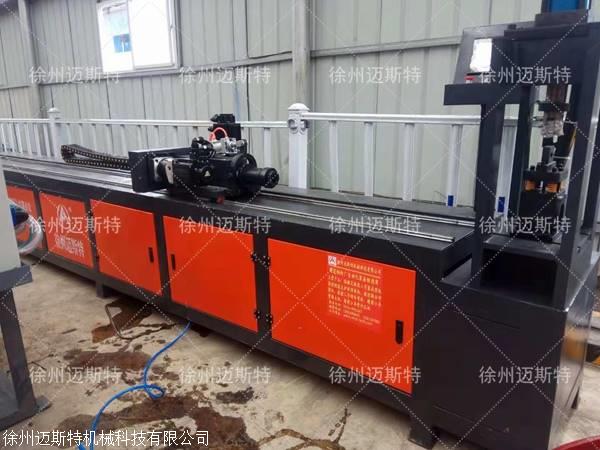 小导管冲孔机工作原理