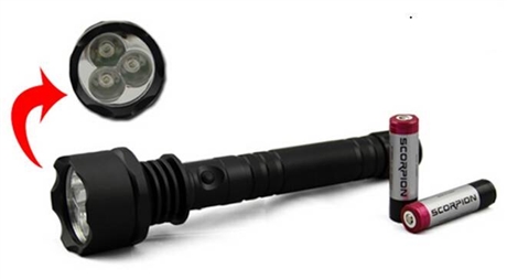 JW7302 防爆调光手电筒 LED防爆工作灯 微型调光探照灯