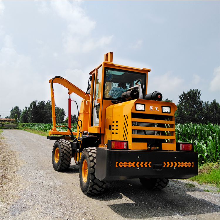 护栏打桩机厂家  乡村公路护栏打桩机