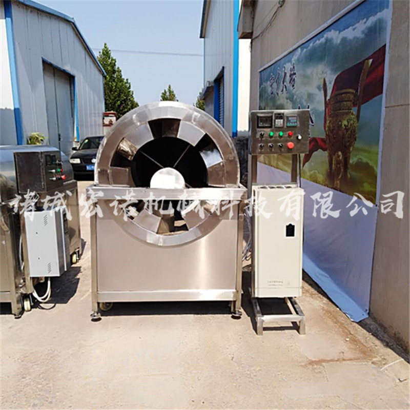 供应HNJX-200油坊用炒料机电磁炒锅