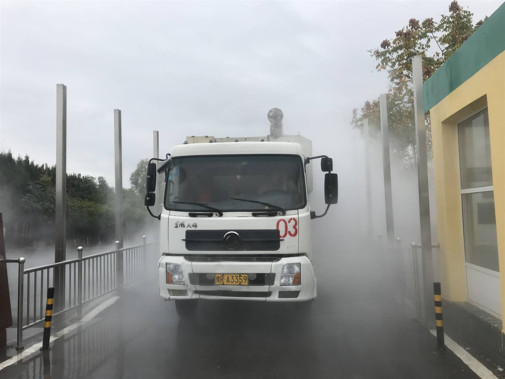 四川养猪场车辆消毒通道