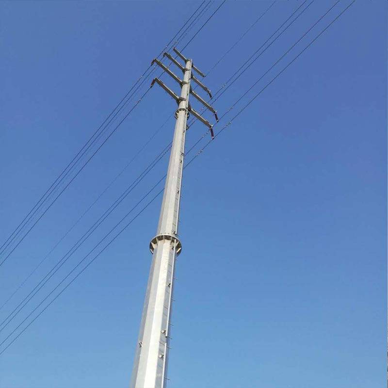 运城 13米高空安装电力钢管塔 圆管塔生产厂家