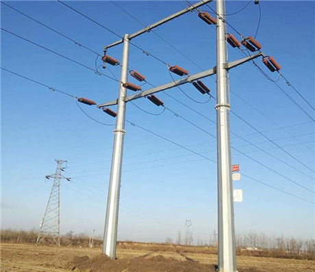 晋城电力钢杆厂家 电力钢管杆供应