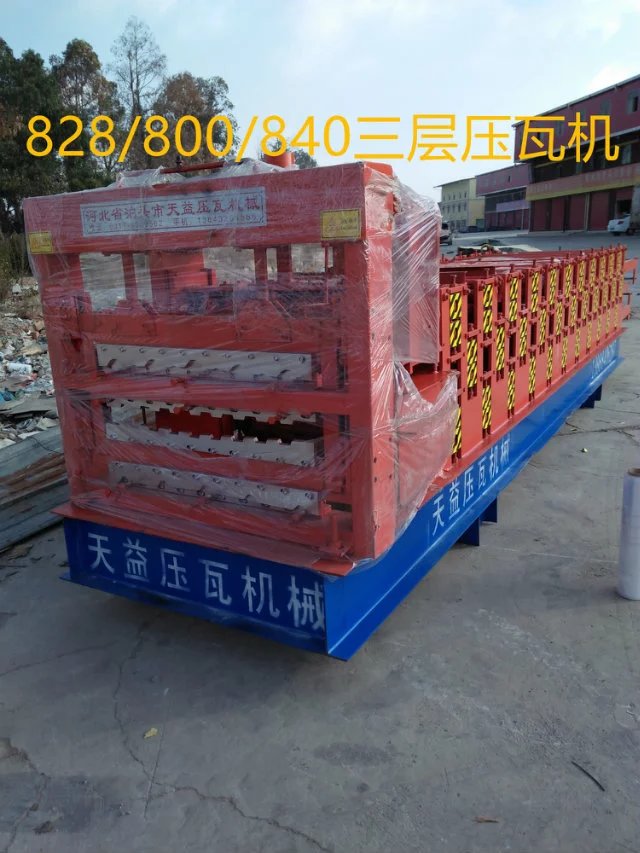 角驰压瓦机设备在生产过程中难免会出现这样