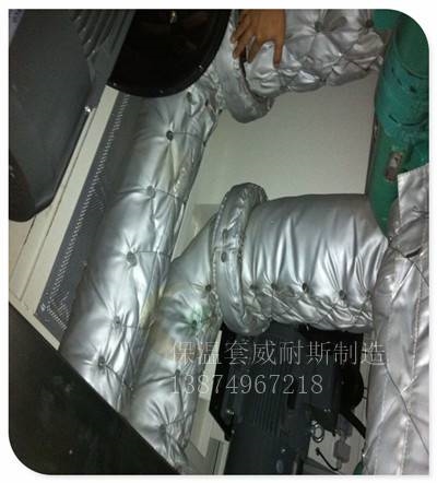 广东深圳蒸汽阀门可拆卸式软保温夹套结构