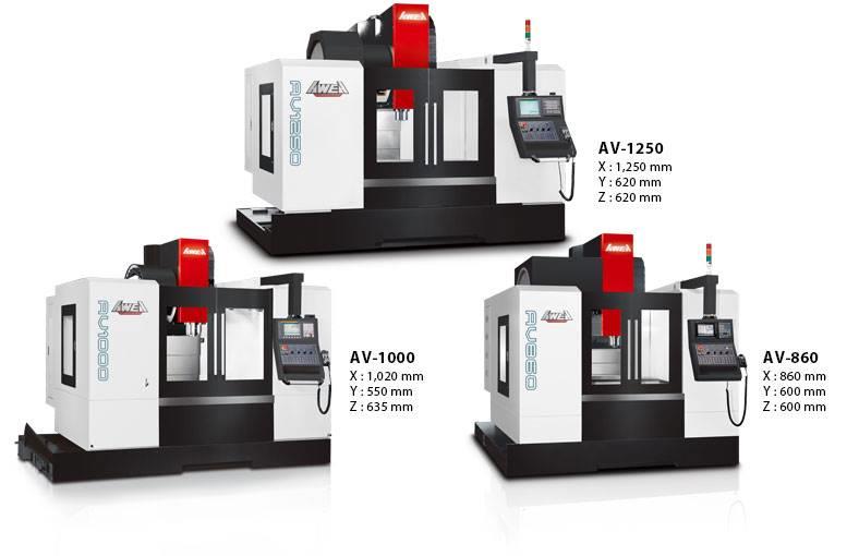 台湾亚威av系列立式加工中心亚威机床