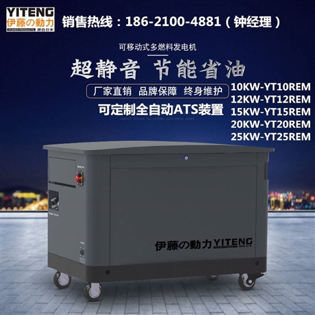 全自动发电机推荐YT15REM-ATS伊藤动力生产厂家