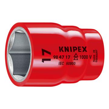 凯尼派克 Knipex 电工绝缘六角套筒，1/2系列11mm，98 47 11